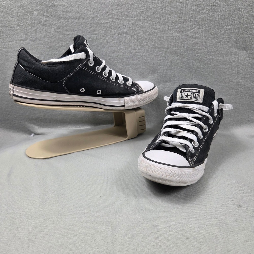 Converse All Star Madison Sneakers Womens 11 Black Good Low Top Canvas